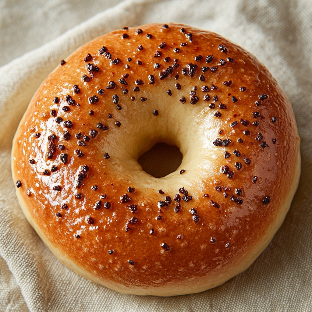 Bagel olives noires artisanal — éclats d'olives Kalamata en pâte, fournisseur de pain bagel