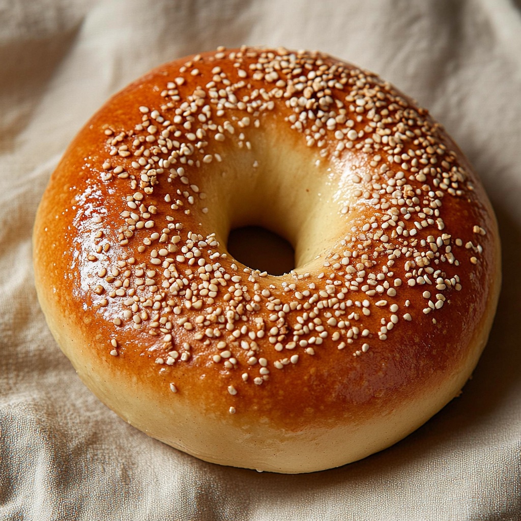 Bagel olives vertes artisanal — Picholine mouchetée, fabricant de bagel Paris IDF