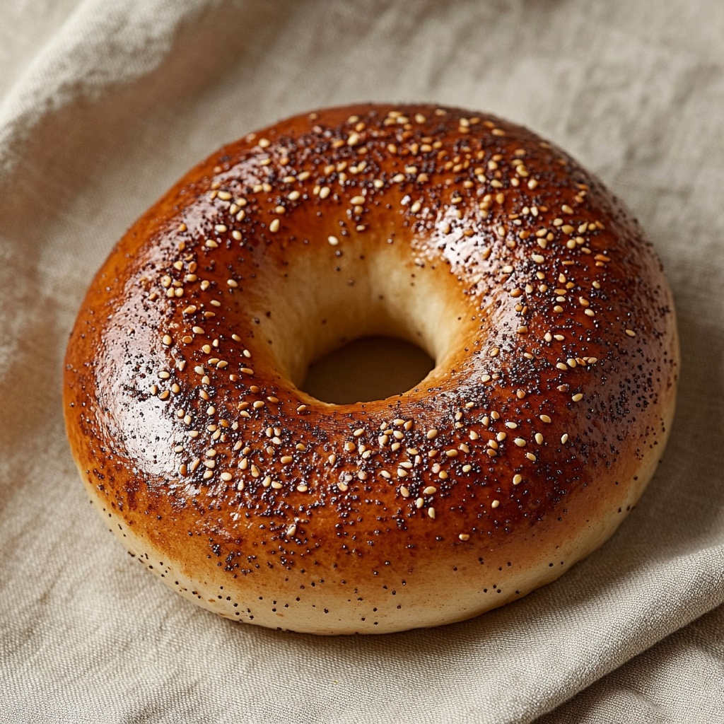 Bagel Multigraines artisanal everything-style — sésame, pavot, lin, tournesol, fabricant de bagel sur commande