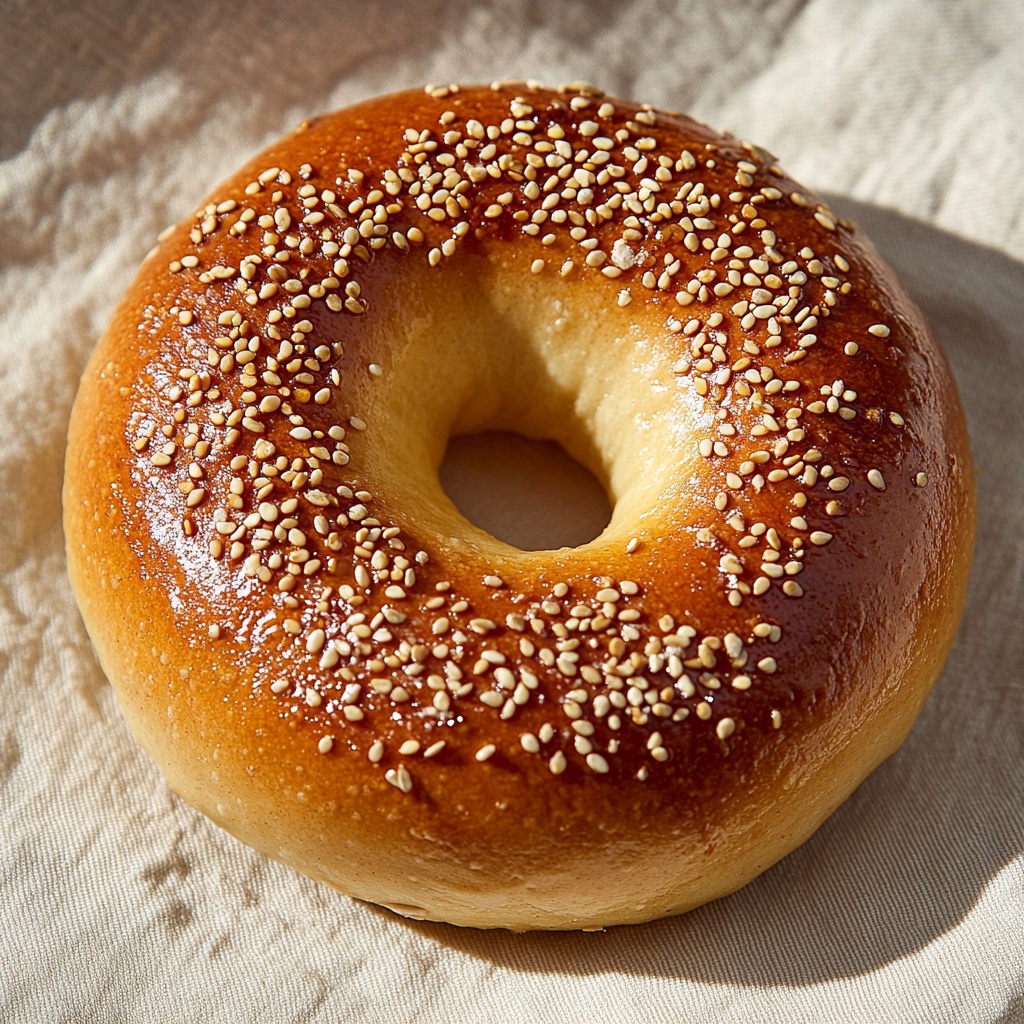 Bagel tomate artisanal — pâte rouge orangée à la tomate séchée, fabricant français de bagel à Bobigny